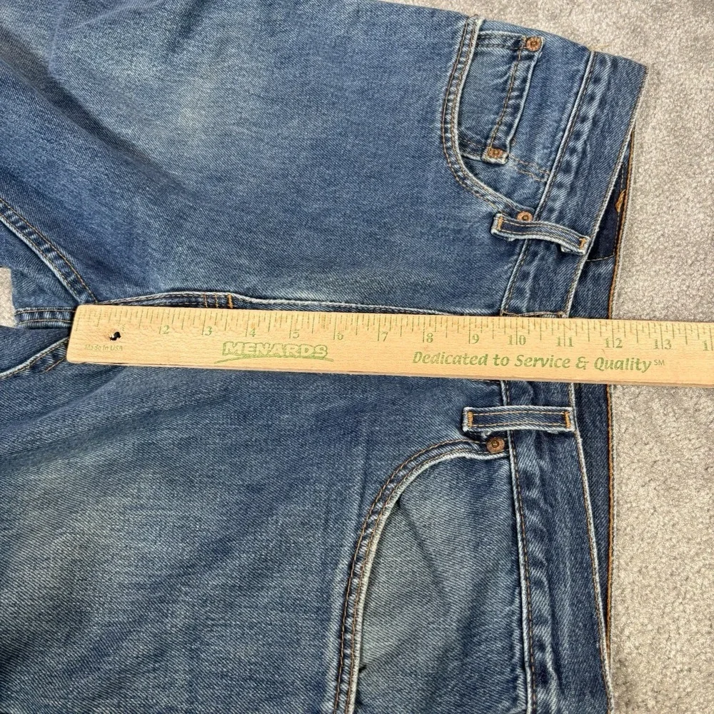 Vintage Levis 550 Jeans Mens 32x34 Relaxed Fit Blue Denim Faded Made In USA